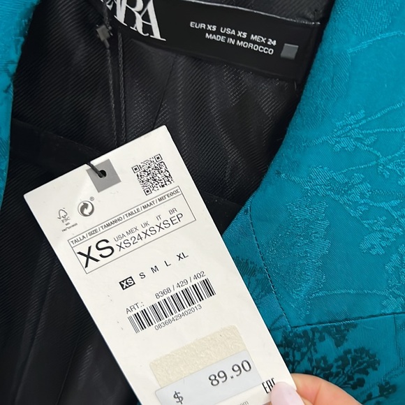 ZARA Blazer. Size XS. NWT - Picture 4 of 6